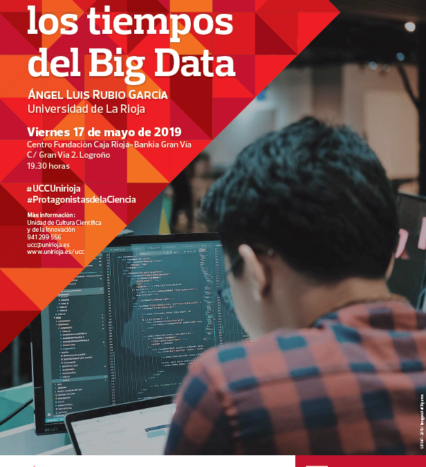 Ángel Luis Rubio ofrece la conferencia ‘La ética en los tiempos del Big Data’ el viernes 17 de mayo con motivo del Día de Internet