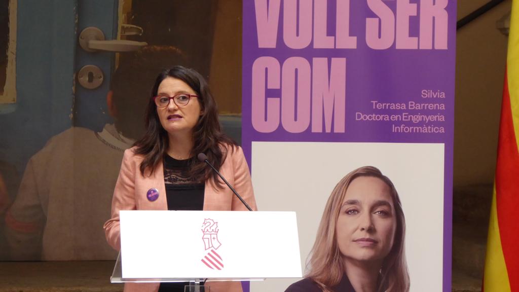 La Generalitat Valenciana elige a la directora de ETSINF UPV como una de las mujeres referentes en #Vullsercom