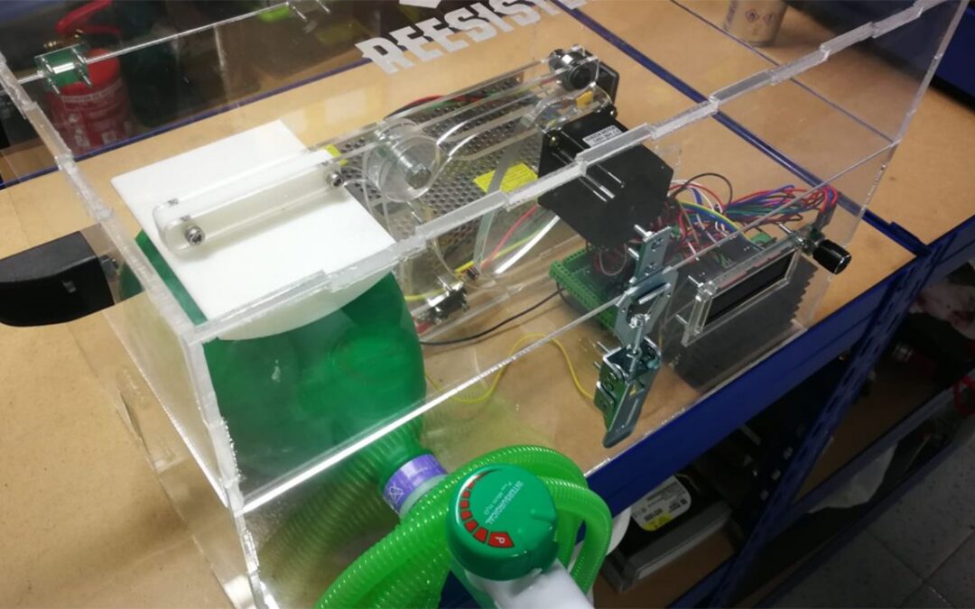 Asturias impulsa la fabricación de respiradores en 3D para las UCI de toda España
