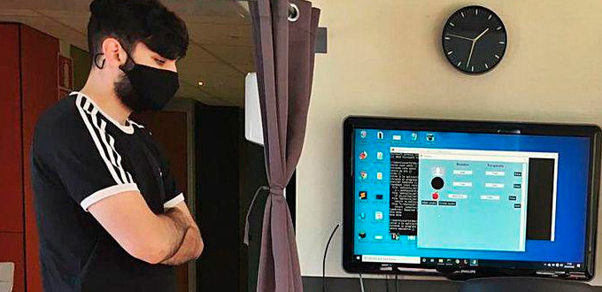 Un estudiante de informática de la Universidade da Coruña crea una aplicación de juegos para personas con parálisis cerebral como TFG