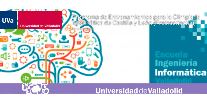 La Escuela de Ingeniería Informática de la Universidad de Valladolid abre las inscripciones del programa de entrenamientos para la I Olimpiada de Informática