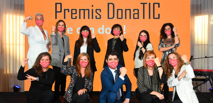 Los VI Premis Dona TIC reconocen el talento y liderazgo de ocho mujeres en el sector tecnológico
