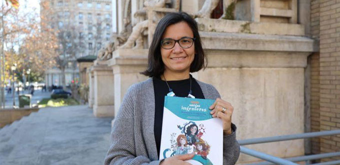 «10001 amigas ingenieras», el libro coordinado por María Villarroya, profesora de Ingeniería Informática de la Universidad de Zaragoza