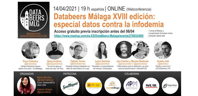 Databeers celebra edición virtual con ponentes internacionales sobre el poder de datos contra la desinformación