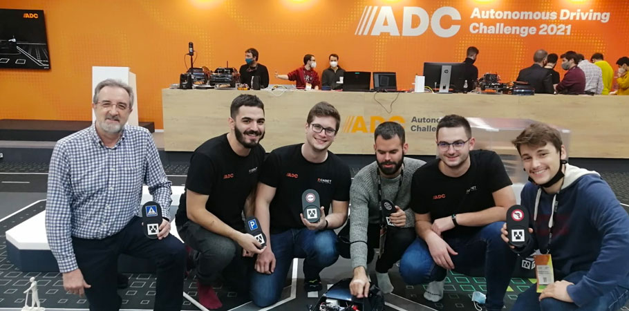 Alumnos del Máster en Ingeniería Informática de la Universidad de Zaragoza, premiados en el concurso Autonomous Driving Challenge 2021
