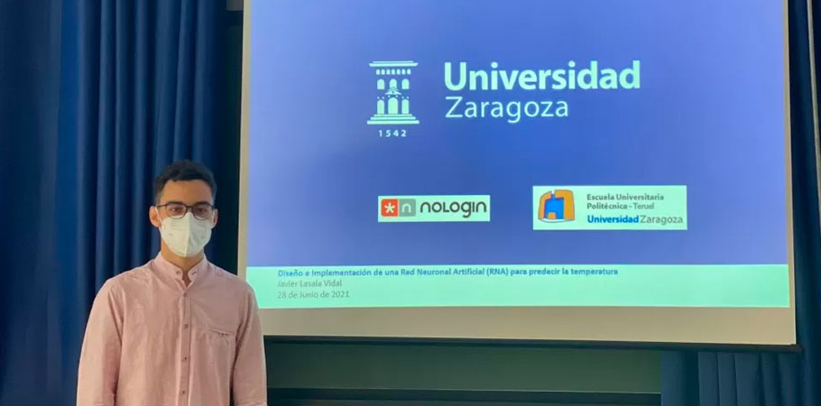 Un alumno de Ingeniería Informática de la Escuela Universitaria Politécnica de Teruel usa la inteligencia artificial para predecir el tiempo