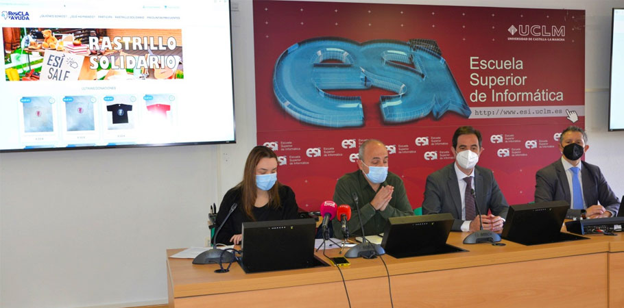 Estudiantes de Informática de UCLM lanzan un rastrillo electrónico de ayuda a los damnificados por el volcán de La Palma