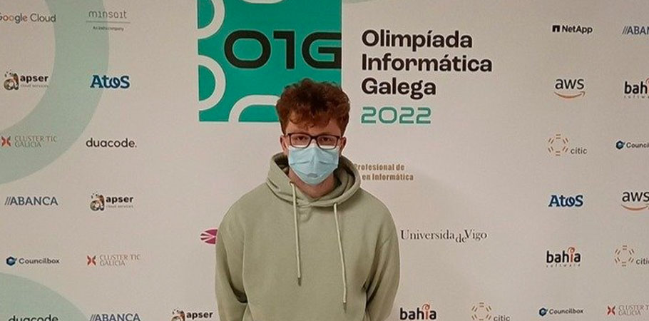 Un joven de Castro de Rei, ganador de la I Olimpíada Informática Galega