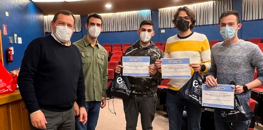 Alumnos de Ingeniería Informática de Albacete, en el certamen ‘Google Hash Code 2022’