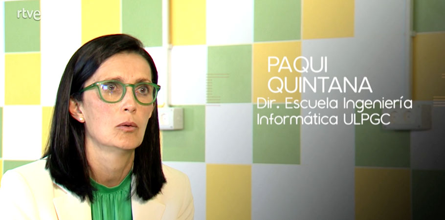 La directora de la Escuela de Ingeniería Informática de la Universidad de Las Palmas de Gran Canaria participa en el programa de RTVE Zoom Net