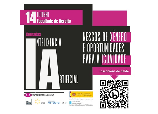 Jornadas de “IA. Sesgos de Género y Oportunidades para la Igualdad” en la UDC