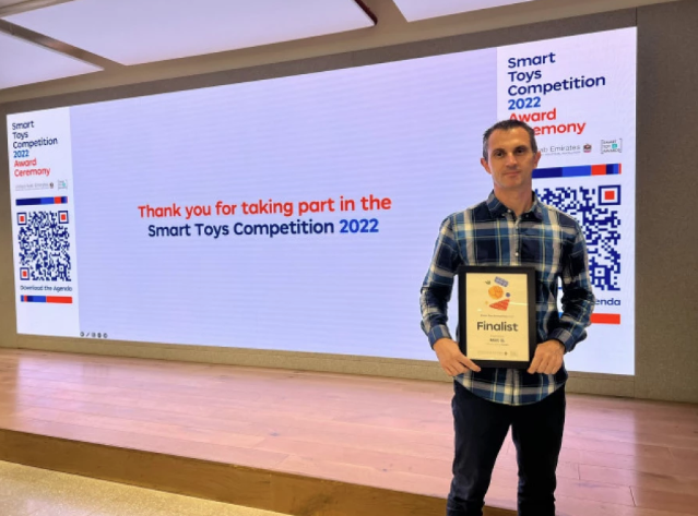 Robobo, el robot con sello ferrolano premiado en el Smart Toys de Dubai