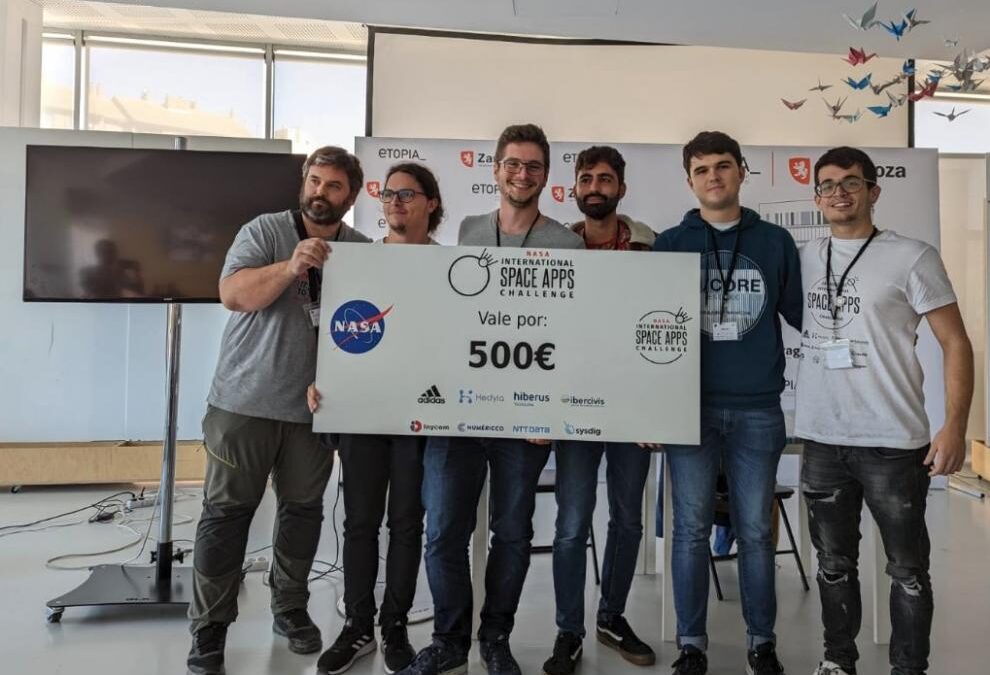 Un simulador de incendios forestales ‘made in Zaragoza’, finalista en un concurso de la NASA