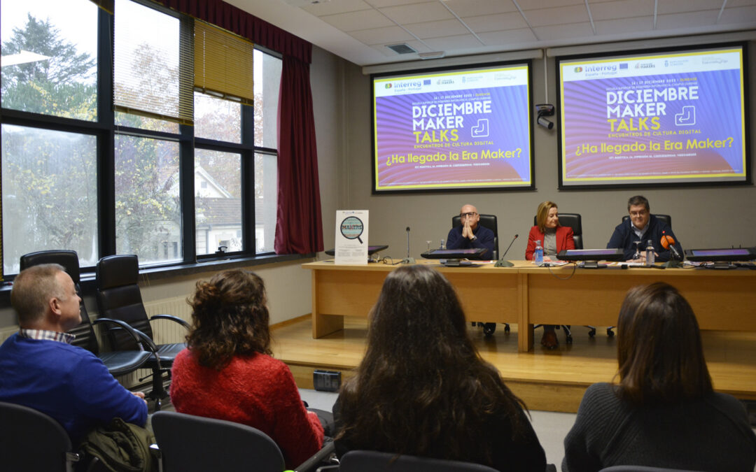 Del internet de las cosas a la ciberseguridad: el ‘Diciembre Maker Talks’ organizado por la Diputación de Ourense