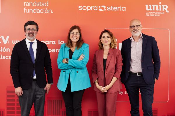 Sopra Steria, Fundación Randstad y UNIR lanzan inCV, una app para la inclusión laboral de personas con discapacidad