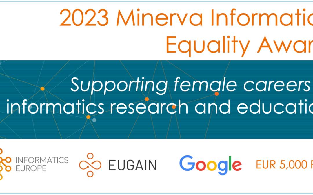 Abierta la convocatoria del Premio Minerva de Igualdad Informática