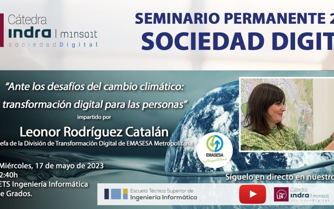 Ante los desafíos del cambio climático: transformación digital para las personas