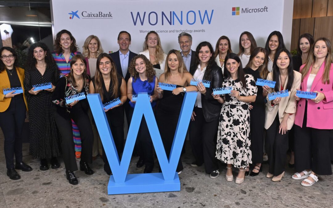 CaixaBank y Microsoft reconocen a las mejores alumnas de grados STEM de España con los Premios WONNOW