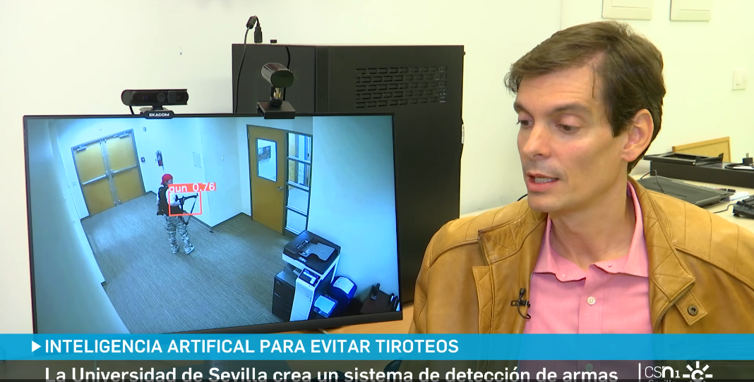 Investigadores sevillanos crean un sistema de detección inmediata de personas armadas