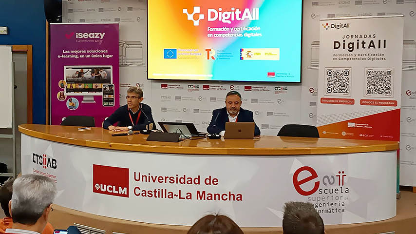La UCLM celebra en Albacete las primeras jornadas DigitAll para la formación y certificación en competencias digitales