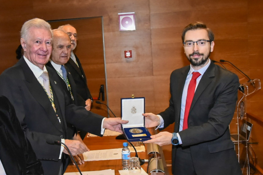 Dan Casas, galardonado por la Real Academia de Ingeniería
