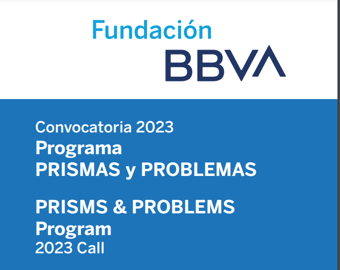 La Fundación BBVA convoca el Programa Prismas y Problemas