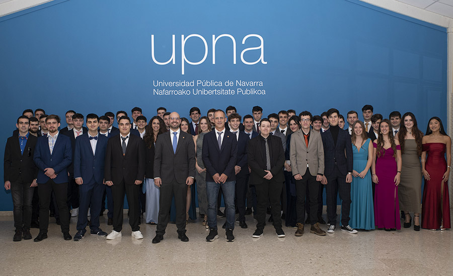La UPNA reúne a 500 personas en la recepción al alumnado de dos programas internacionales de ingeniería