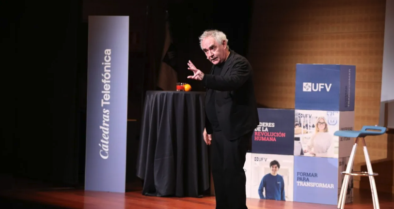 La UFV acoge el inicio de la ‘Gira Centenario’ de Telefónica con Ferran Adrià  que recorrerá 15 universidades españolas