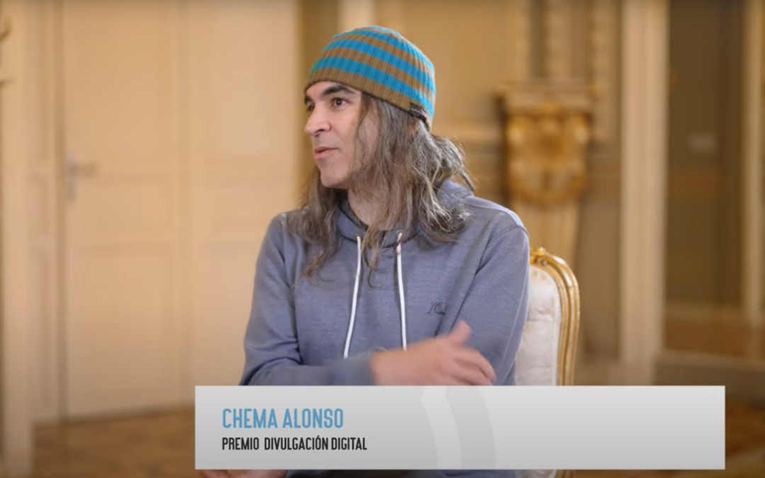 Entrevista a Chema Alonso, ganador del premio Divulgación Digital