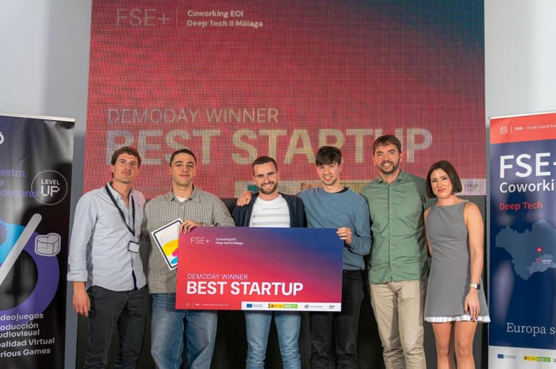 La Startup Calia de alumnado de ETSII UMA gana la II Edición del programa de Coworking DeepTech