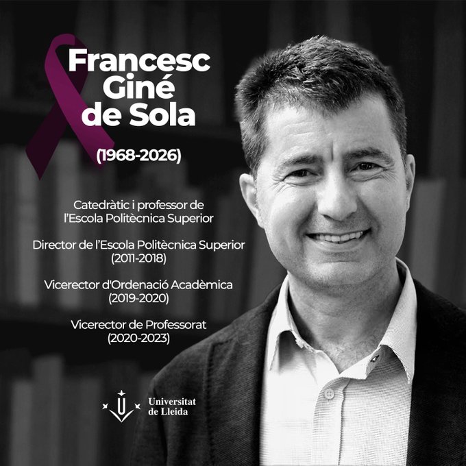 CODDII lamenta el fallecimiento de Francesc Giné de Sola