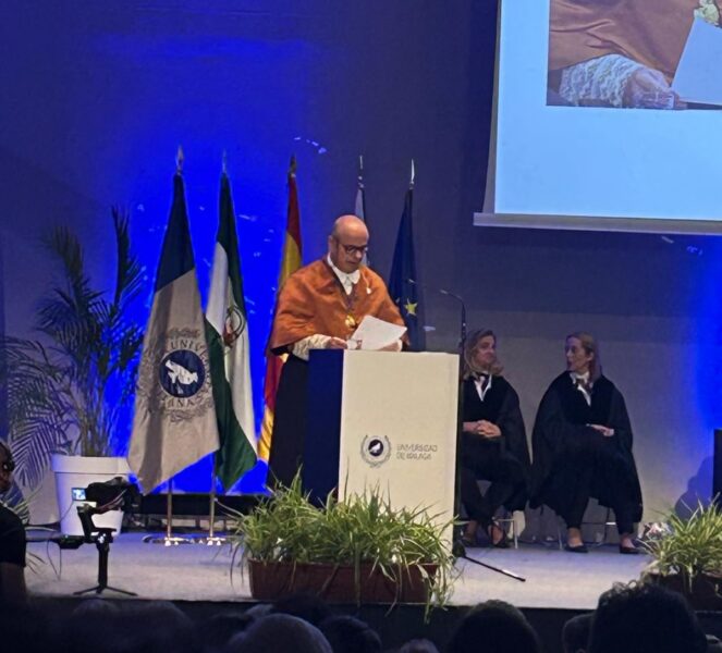 La ETSI Informática, protagonista en la inauguración del curso académico 2026/2027 de la Universidad de Málaga