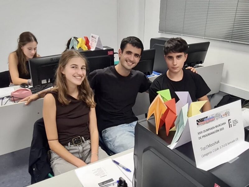 Llega la Olimpiada Murciana de Programación 2026 a la Universidad de Murcia