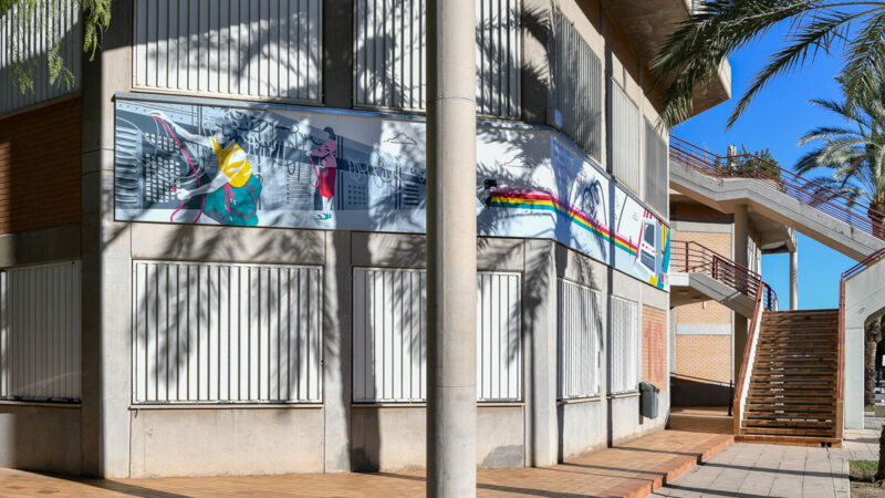 La ETSINF de la Universitat Politècnica de València inaugura un mural sobre la historia de la informática y renueva la exposición de los Premios Turing